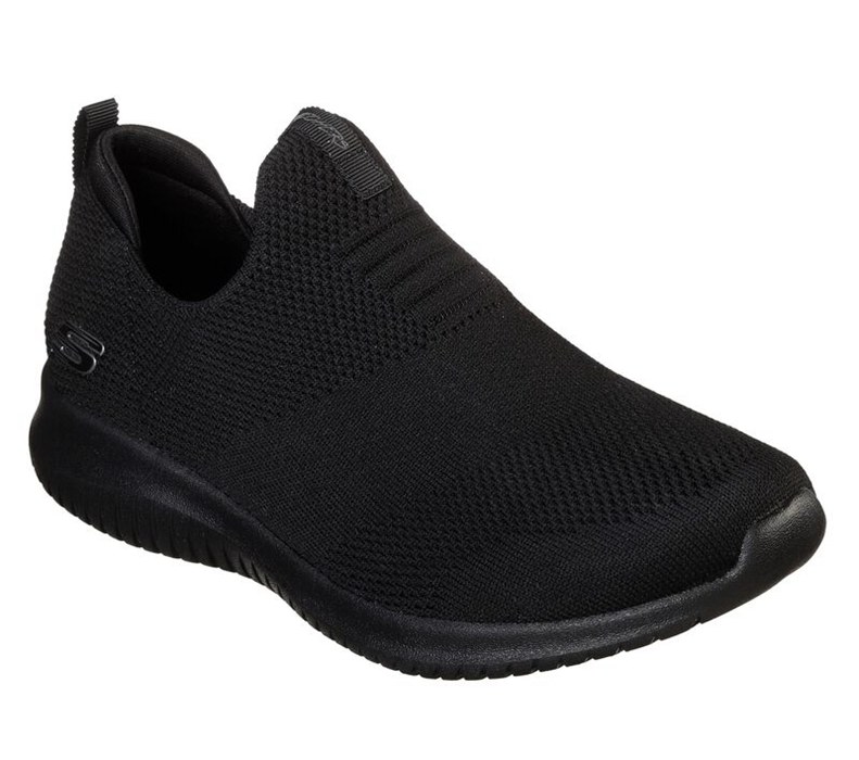 Skechers Ultra Flex - First Take - Womens Slip On Shoes Black [AU-AS6722]